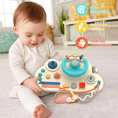 Volante de Actividades Ocupadas para Bebés con Cuerda - 583