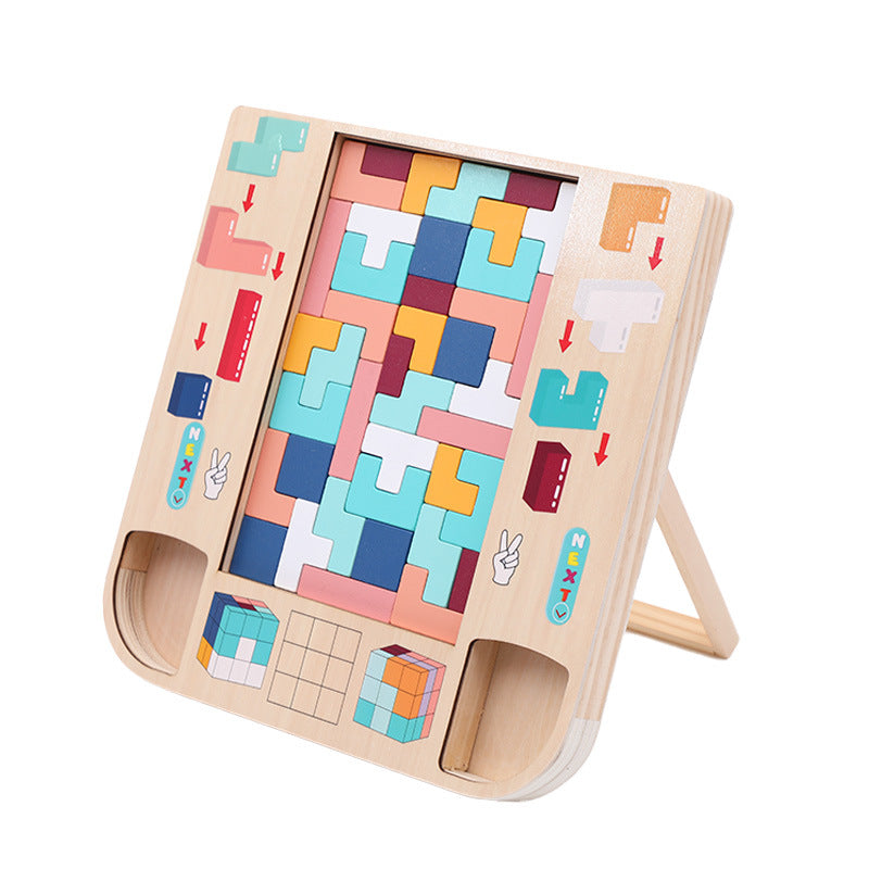 Magic Cube Tablero de Rompecabezas 2 en 1