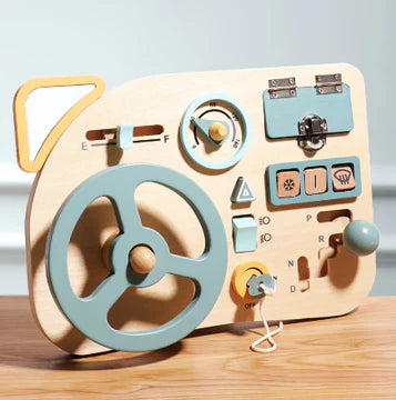Volante de tablero ocupado Montessori