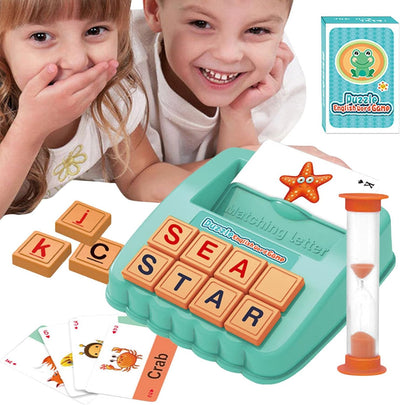 Fun Matching Alphabet Spelling Card Game - 73C