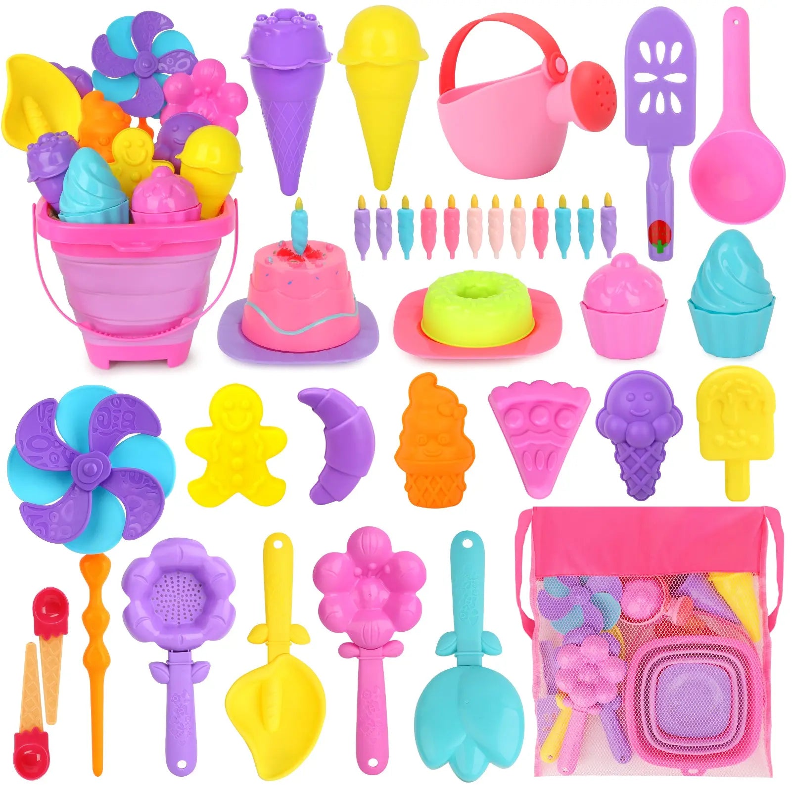 Ice Cream Beach Toys for Kids 3–10