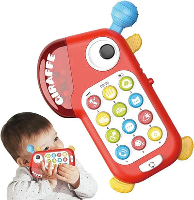 Fidtoy Téléphone jouet sensoriel multi-activités pour bébés
