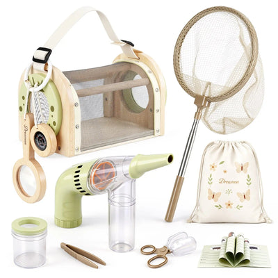 Kit Atrapabichos de Madera para Niños