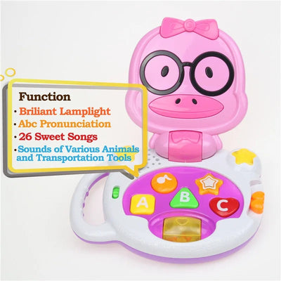 Mignon Petit Canard Jouet d'Éveil Interactif - 53Z