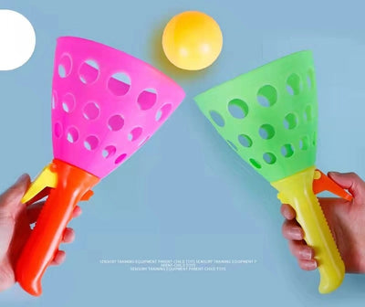 Fidtoy Large Throwing and Catch Ball Flying Game Set for Kids 2 Player Outdoor Active Play