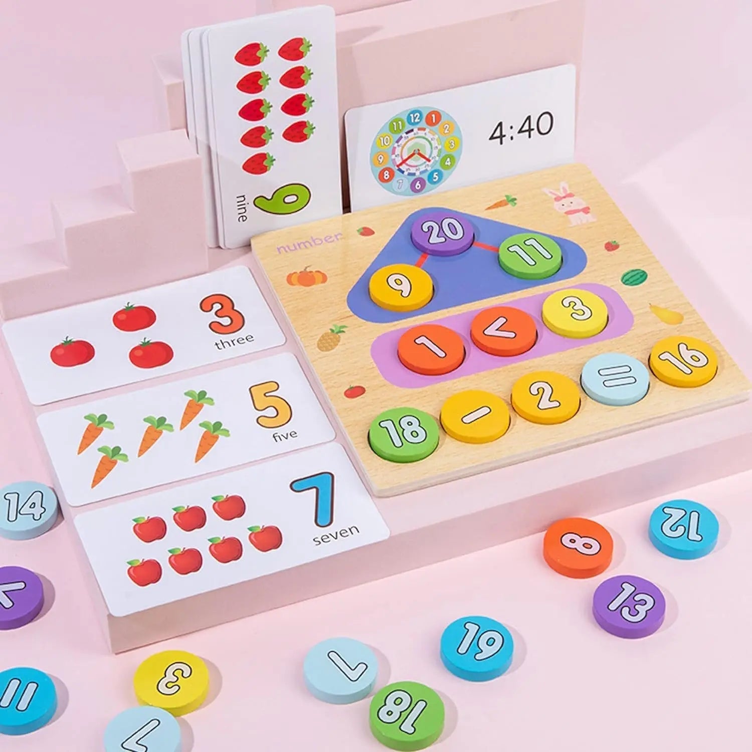 2 in 1 Digital Clock Quiz puzzle