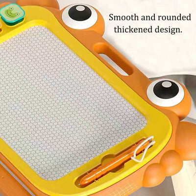 Tableau de dessin magnétique Fidtoy pour les tout-petits de 3 à 5 ans – Planche à gribouiller interactive pour la maison, les voyages et le développement de la motricité fine
