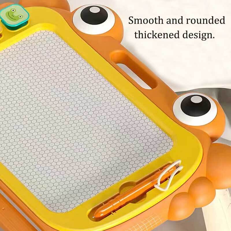 Tableau de dessin magnétique Fidtoy pour les tout-petits de 3 à 5 ans – Planche à gribouiller interactive pour la maison, les voyages et le développement de la motricité fine