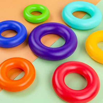 Fidtoy Juguete Apilable de Anillas para Bebés, Juguete Sensorial Educativo