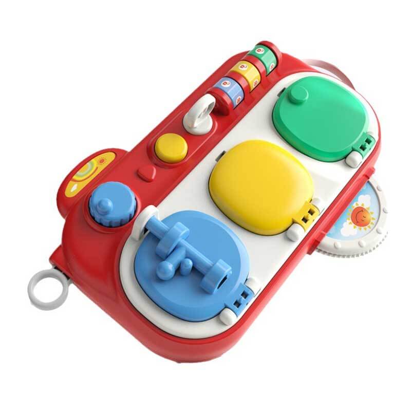 Fidtoy Busy Cube Montessori – Jouet d'éveil sensoriel interactif pour bébés et tout-petits