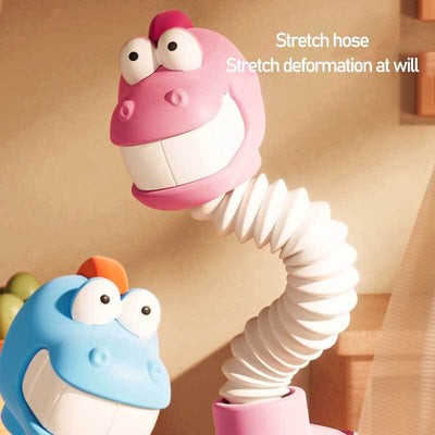 Fidtoy Long-necked Dinosaur Projection Watch – Interactive Kids Toy with Adjustable Patterns