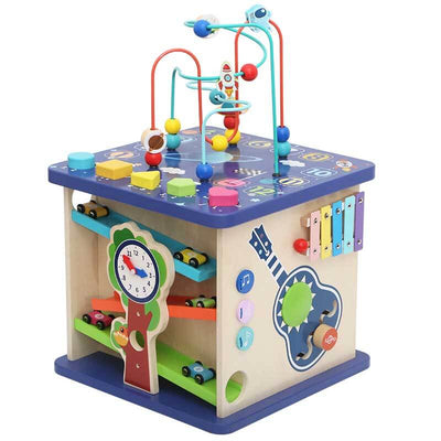 Fidtoy - Jouet d'éveil 13 en 1 pour tout-petits – Jouet éducatif Montessori pour la maison, les voyages et les moments calmes à la maternelle