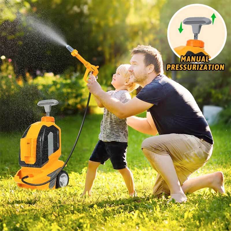 Juguete Hidrolavadora Fidtoy para Niños – Juego de Agua al Aire Libre para Lavado de Autos y Destreza