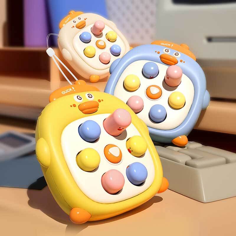 Fidtoy Mini Juego de Atrapar Topos Portátil – Juguete Interactivo para Niños Pequeños, Niños y Adultos
