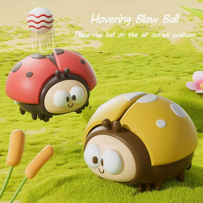 Fidtoy – Jouet Balle Coccinelle Soufflante – Jouet Sensoriel Flottant pour Enfants 3 ans et plus
