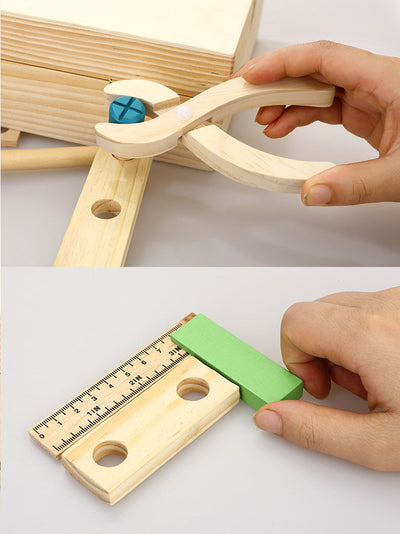 Juego de herramientas de madera