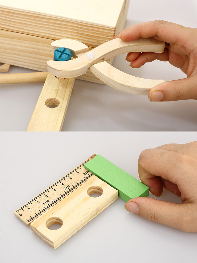 Juego de herramientas de madera