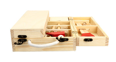 Juego de herramientas de madera