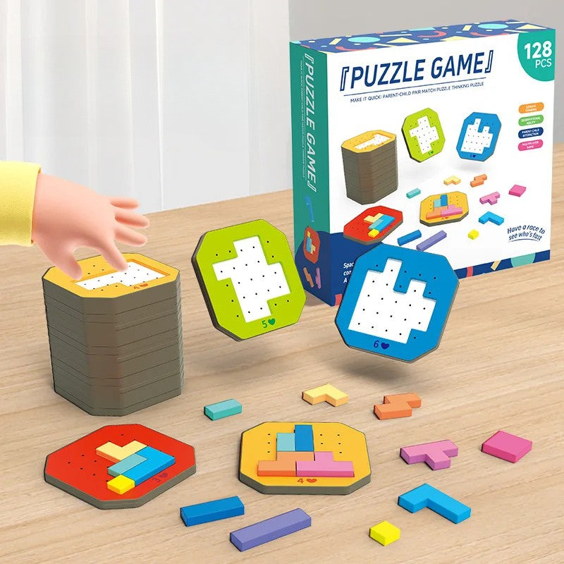 Colorful Tangram Puzzle™ - Créativité et apprentissage - Puzzle Tangram