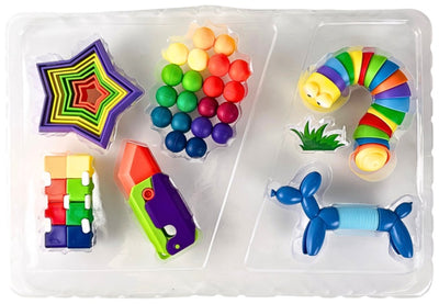 Fidtoy Kit de Actividades Sensoriales con 6 Actividades Educativas