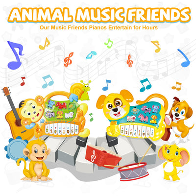 Fidtoy Piano Musical pour Chiens Jouet Musical pour Bébés de 0 à 36 Mois