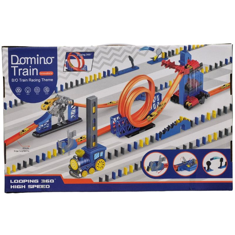 Juego de aventura Domino Track y reacción en cadena