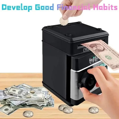 Tirelire électronique bancaire avec distributeur automatique de billets pour enfants - 507