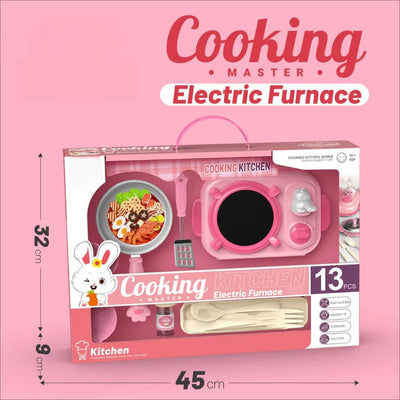 Mini horno eléctrico de juguete de cocina realista DIY - Y02