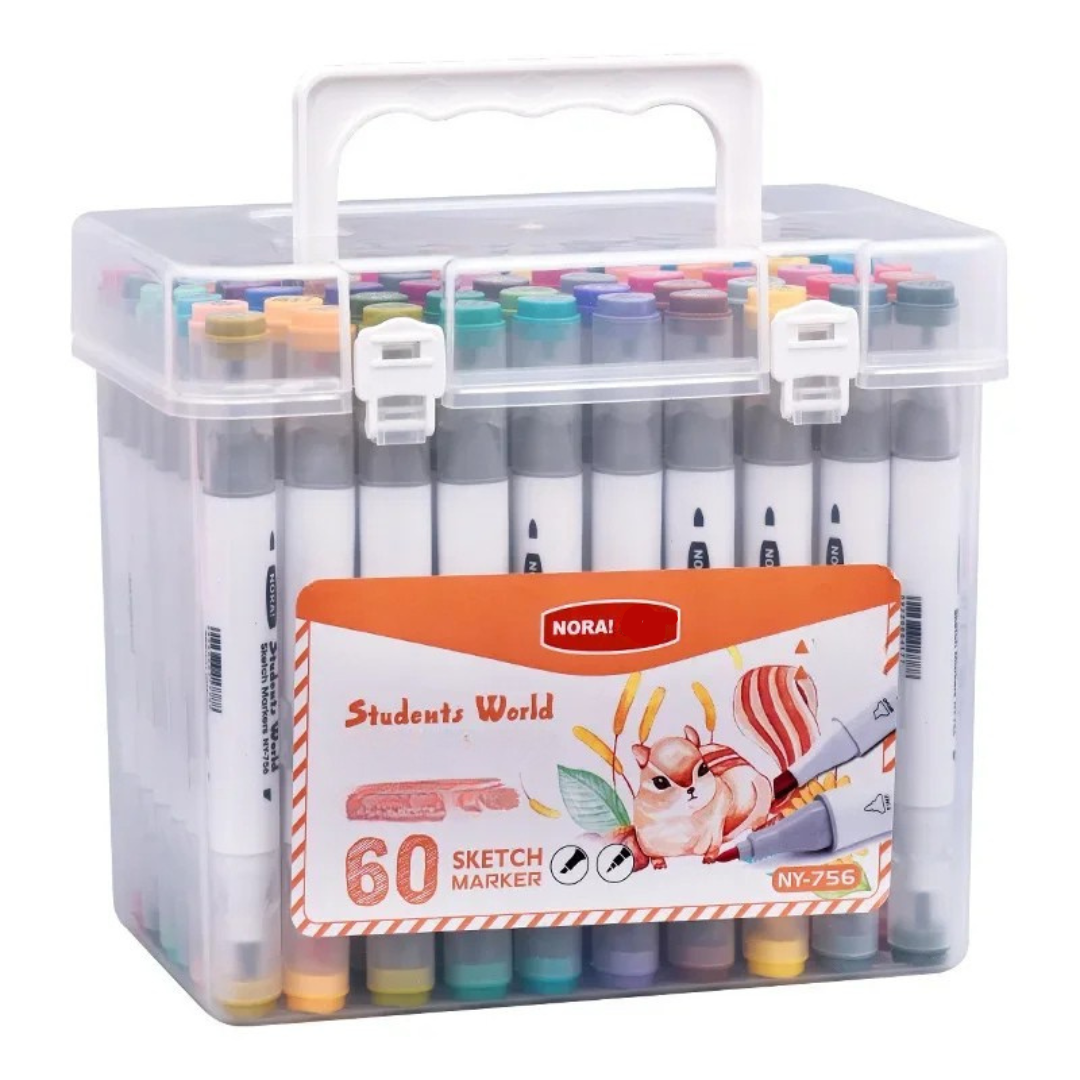 HighlightPro – Double & Colourful – Scentless & Washable School Pens
