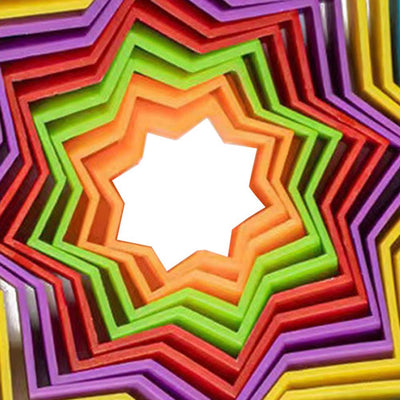 Illusion Star Fidget Toy™ - Pop-it Magie - Juguete inquieto de estrella