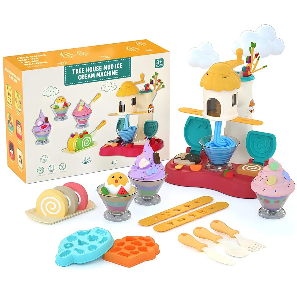 Máquina de hacer plastilina de helados "Hazlo tú mismo" - 001