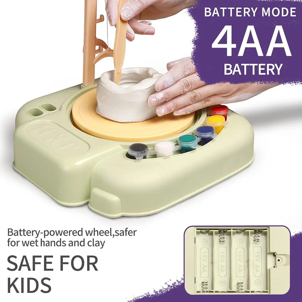 Máquina de alfarería eléctrica de bricolaje con pinturas - 30A