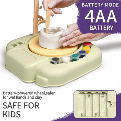 Máquina de alfarería eléctrica de bricolaje con pinturas - 30A