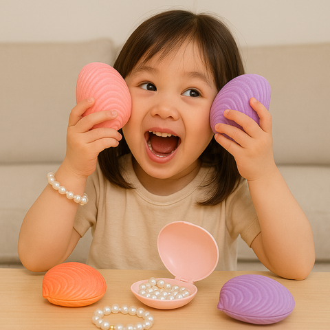 Kit de creusement de perles de sirène et de fabrication de bracelets – Jouet créatif et apaisant pour enfants