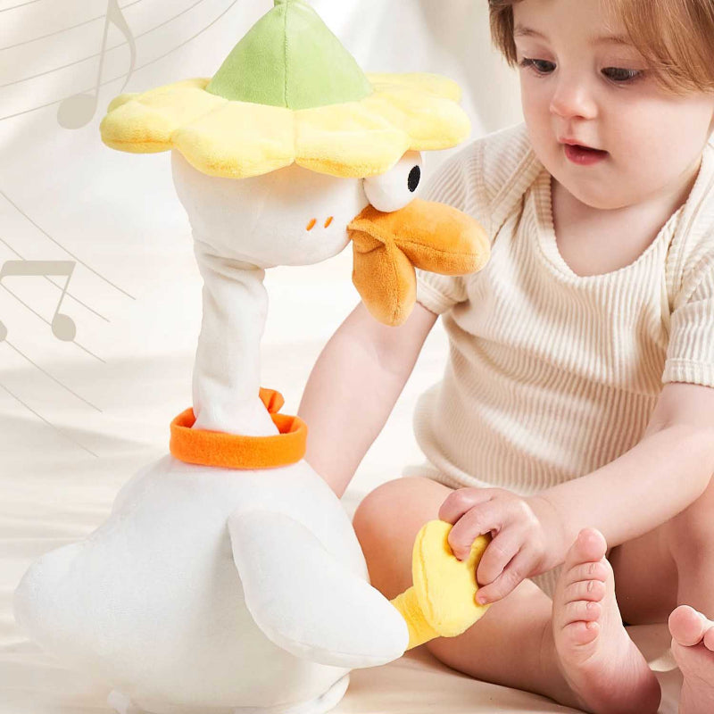 Fidtoy Repeater Pato de Peluche Juguete Interactivo Parlante para Bebés