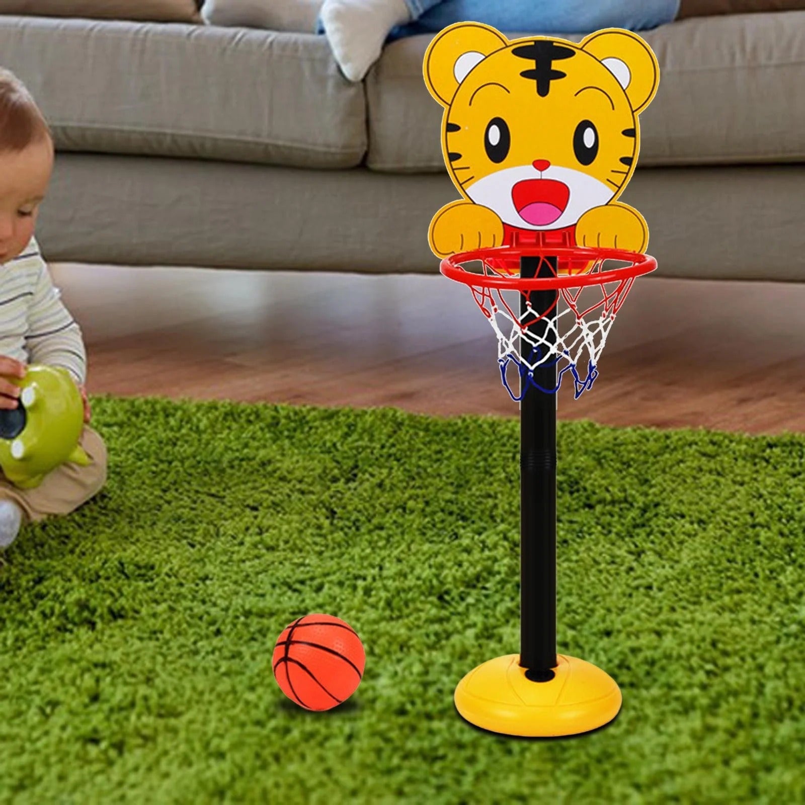 Set de baloncesto ajustable para interiores - 385