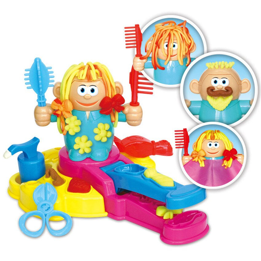 Clay Hairdresser Set™ - Haarsalon Avontuur - Kapper kleiset
