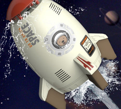 Flying Water Rocket™ - Aventura salpicante - Cohete rociador de agua