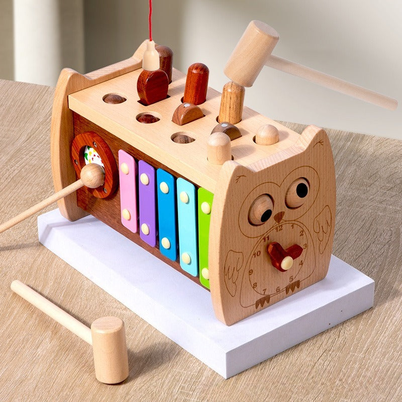 Caja de Actividades Montessori Búho Inteligente