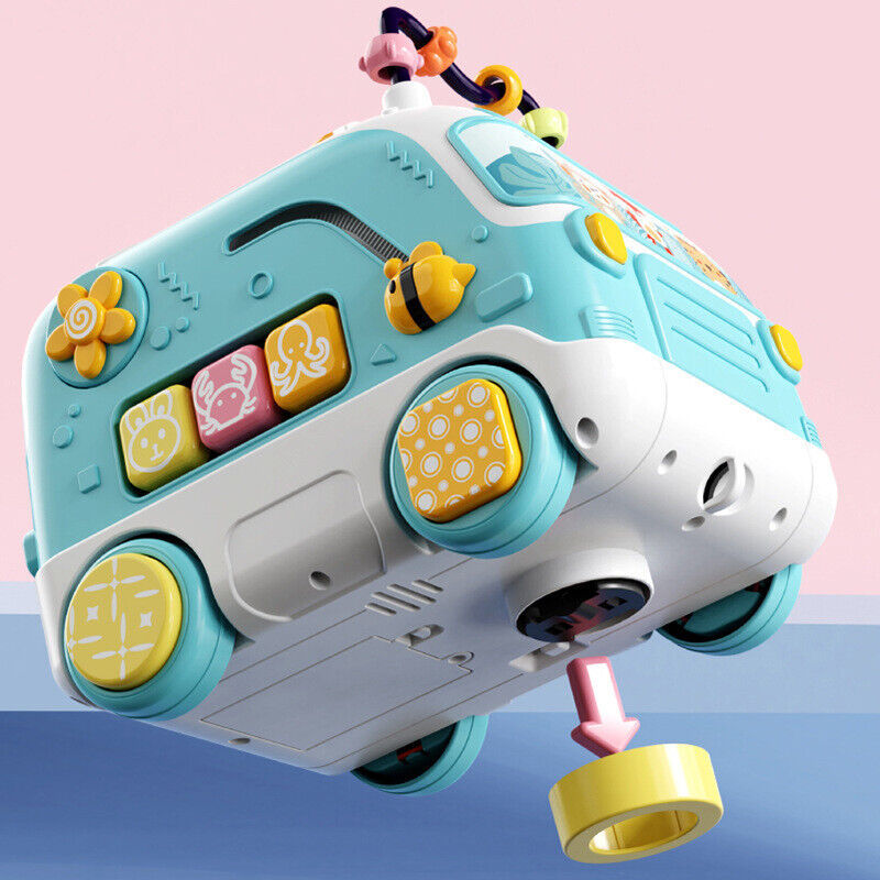 Autobus Fidtoy Musical d'activités avec lumières et sons