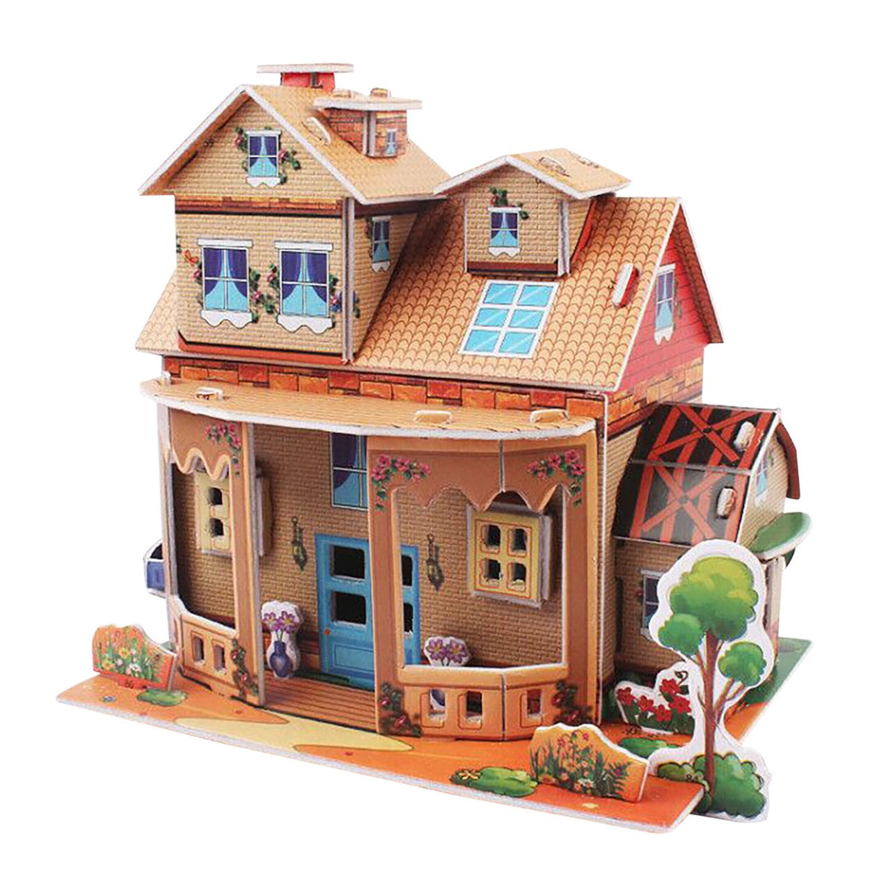 Set de Rompecabezas 3D de Espuma "Villa" para Armar - 488