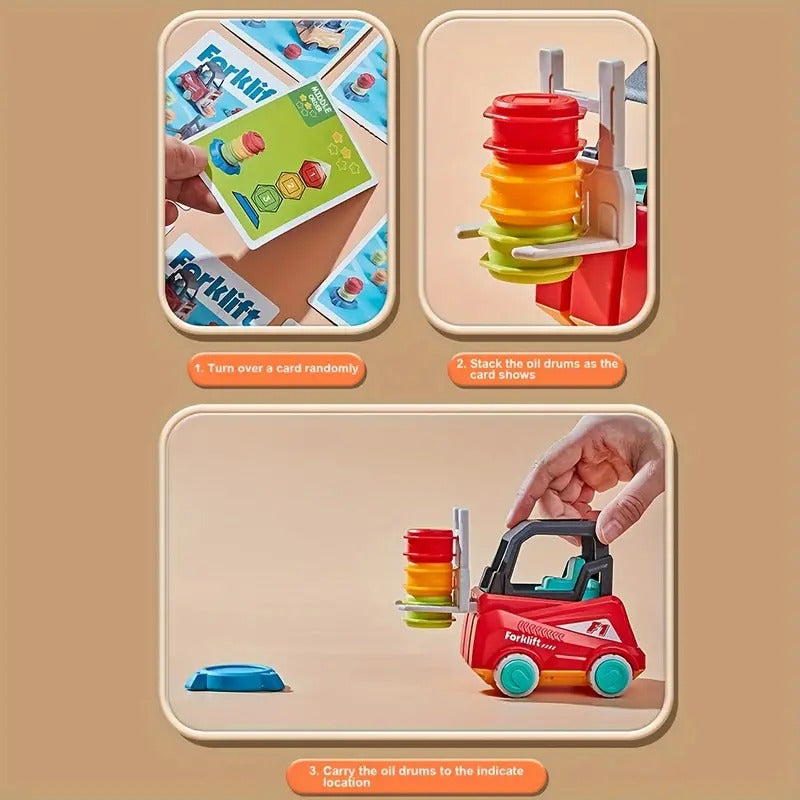 Juego de equilibrio de apilamiento para transportar montacargas de ingeniero - 02Y