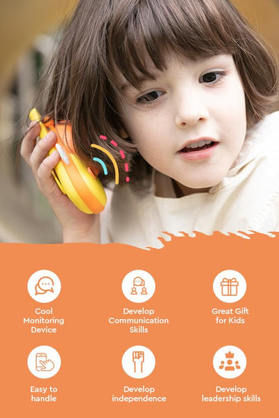 Jouet talkie-walkie interphone pour enfants Magic Little Bee