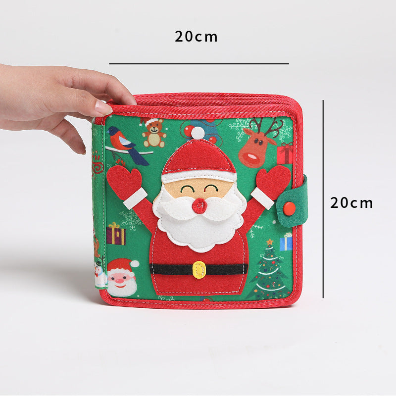 Livre d'activités Montessori de Noël