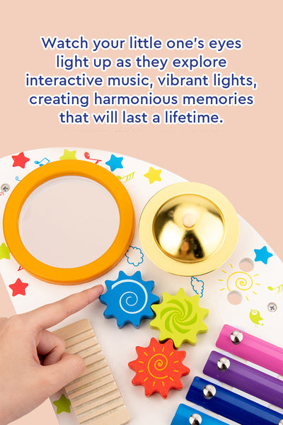 Mesa de juego musical interactiva