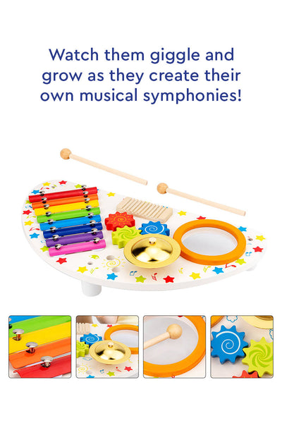 Mesa de juego musical interactiva