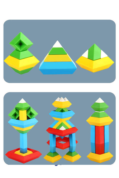 Blocs de construction pyramides