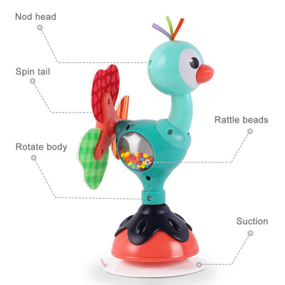 Hochet ventouse Fidtoy pour bébés de 6 mois et plus