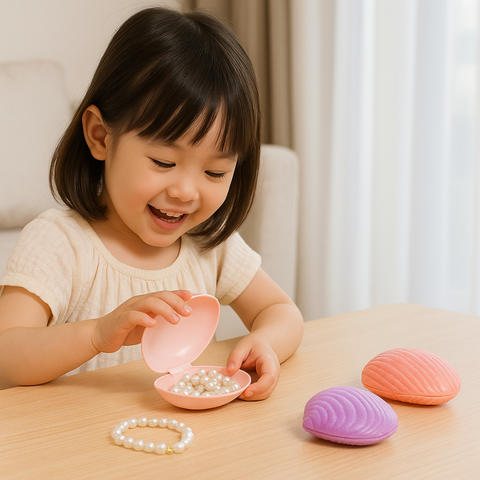 Kit de creusement de perles de sirène et de fabrication de bracelets – Jouet créatif et apaisant pour enfants