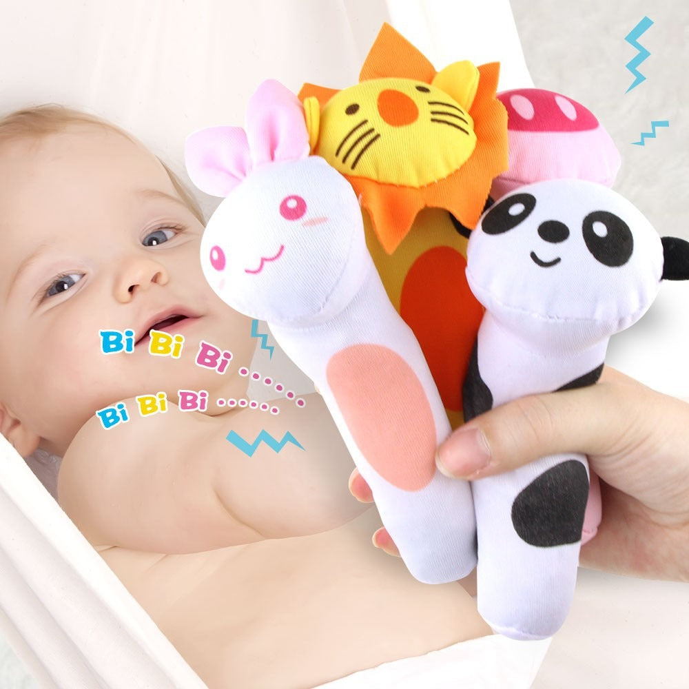 Hochet doux en peluche pour bébé - 669
